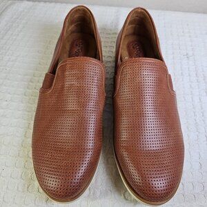 EuroSoft by Sofft Vernelle Brown Slip-On Loafers Womens Shoes Size 8 M New